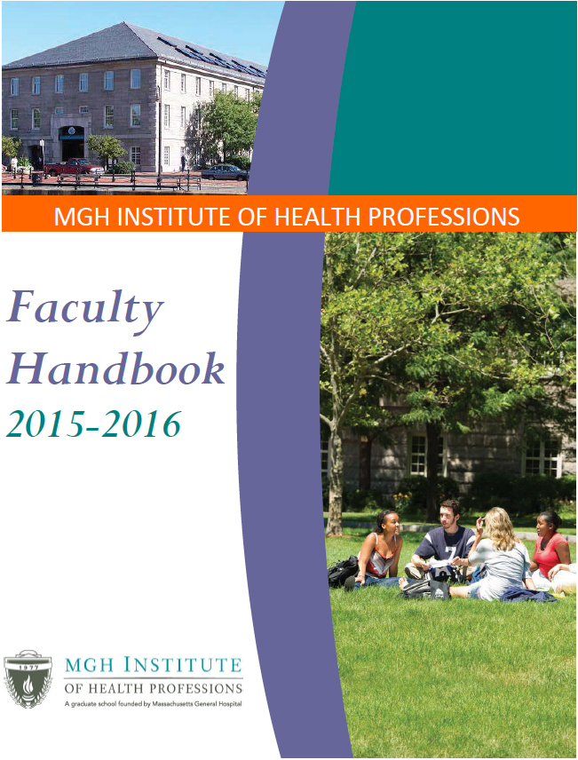 Faculty Handbook Cover